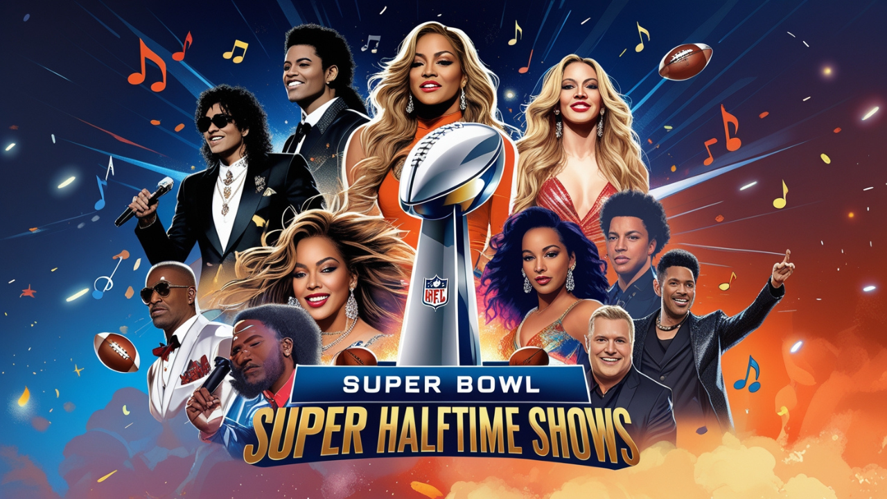 superbowl halftime shows history